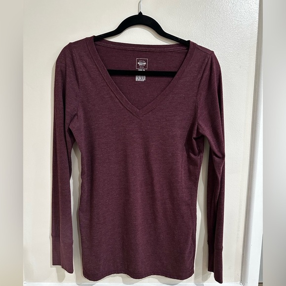 Mossimo Supply Co. Tops - V-Neck Long Sleeve